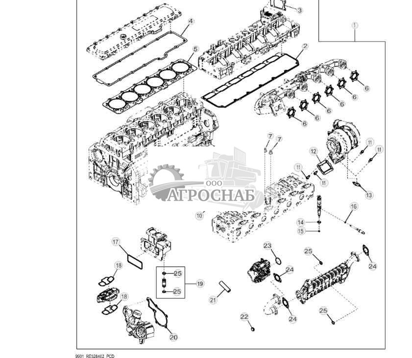 9901 Cylinder Head Removal Gasket Kit 
